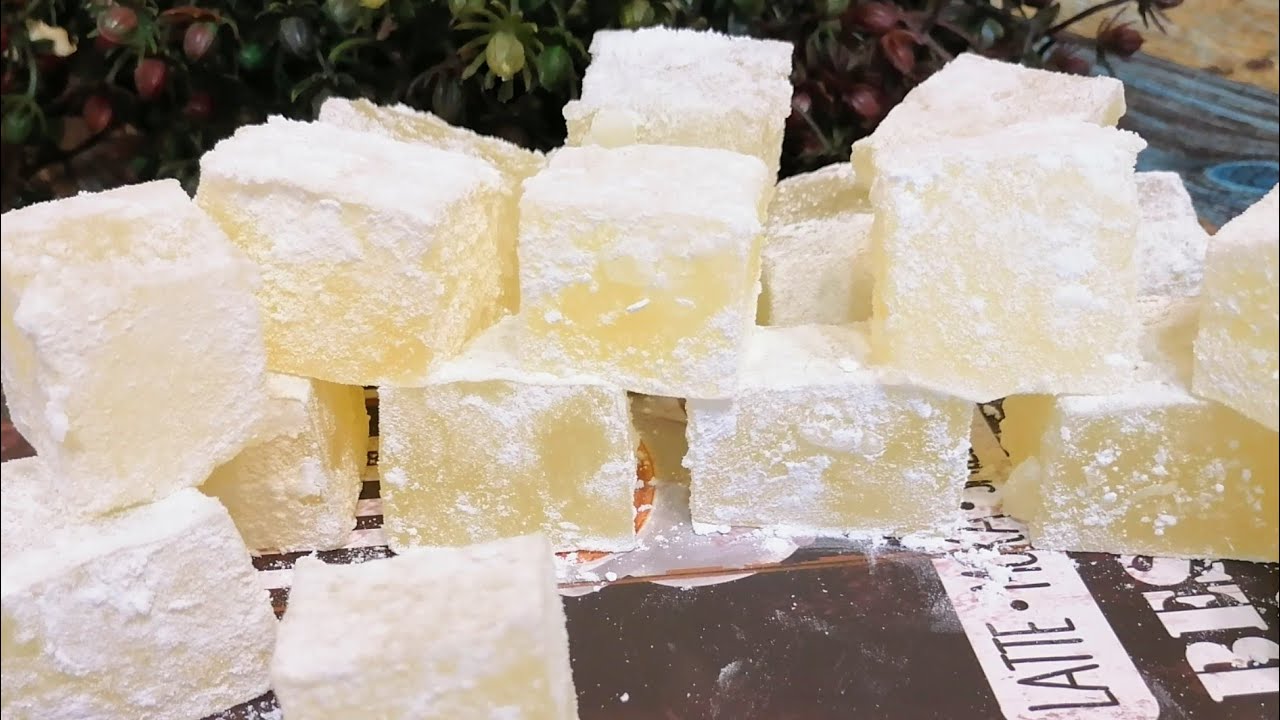Halkoum Loukoums Weiß راحة البساط أبيض